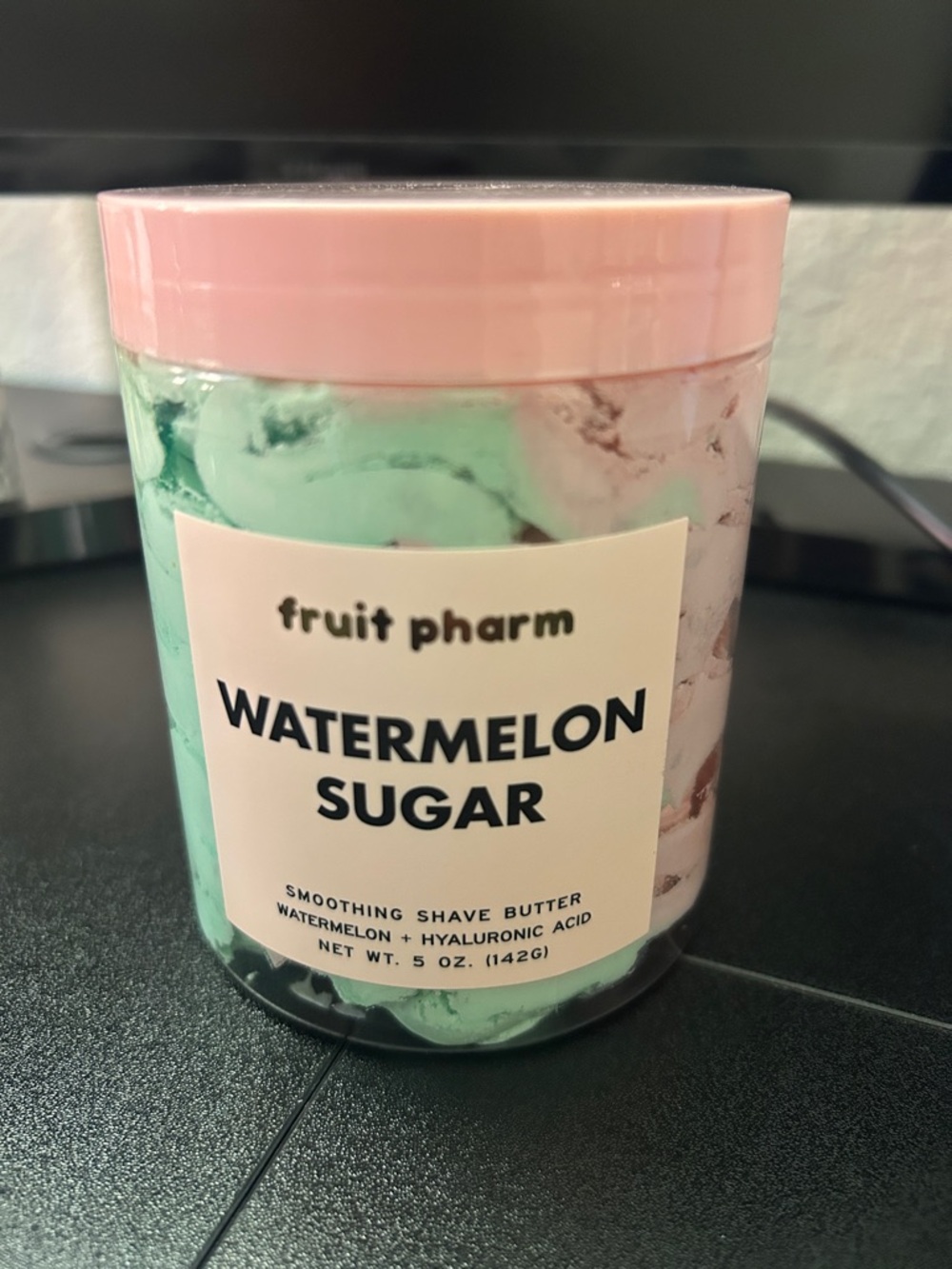 Watermelon Sugar Smoothing Shave Butter - Pink & Mint - Picture 2 of 3